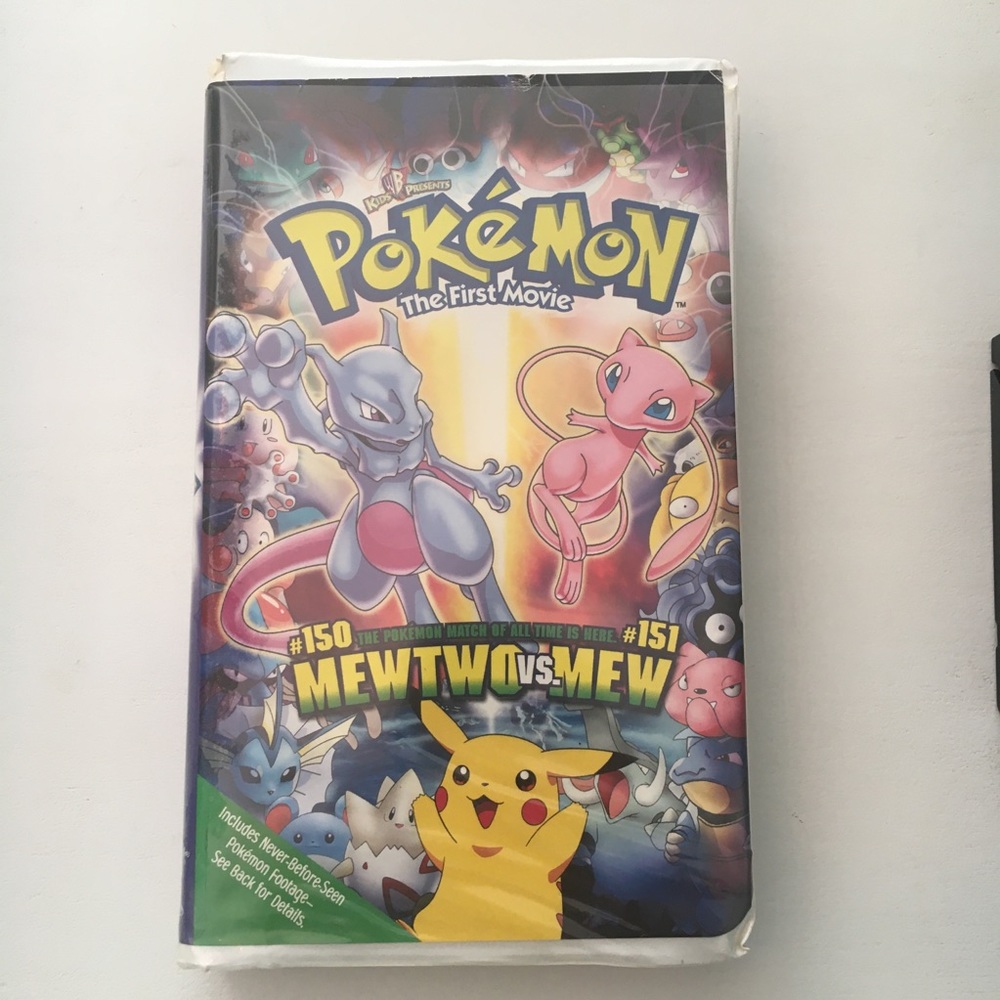 Pokémon First Movie VHS